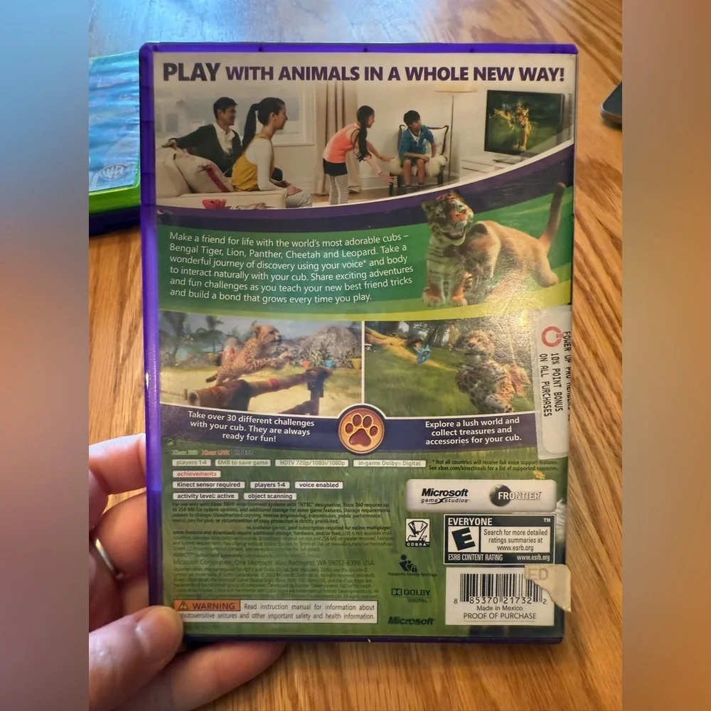 Kinectimals Xbox 360 Game